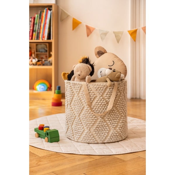 Tekstilna košara za shranjevanje ø 40x40 cm Pearl M – Bonami Essentials-image-4