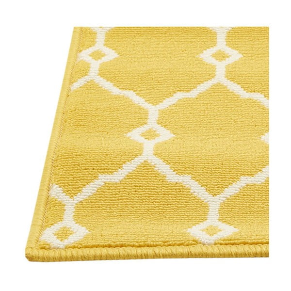 Rumena zunanja preproga Floorita Trellis, 133 x 190 cm-image-1