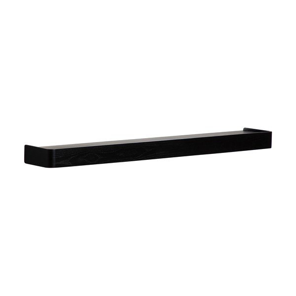 Črna polica v jesenovem dekorju 120 cm Protopia – DAN-FORM Denmark-image-3