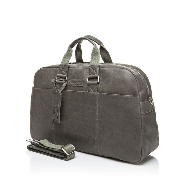 Moška usnjena torba Ferruccio Laconi 100 Dark Green-image-1