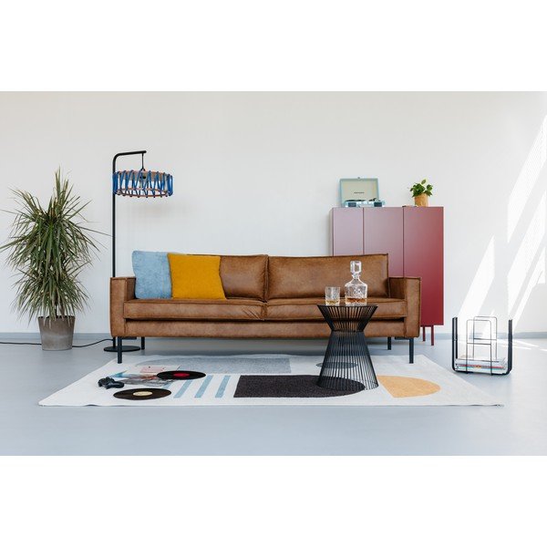 Rjav kavč v imitaciji usnja Scandic Rate-image-4