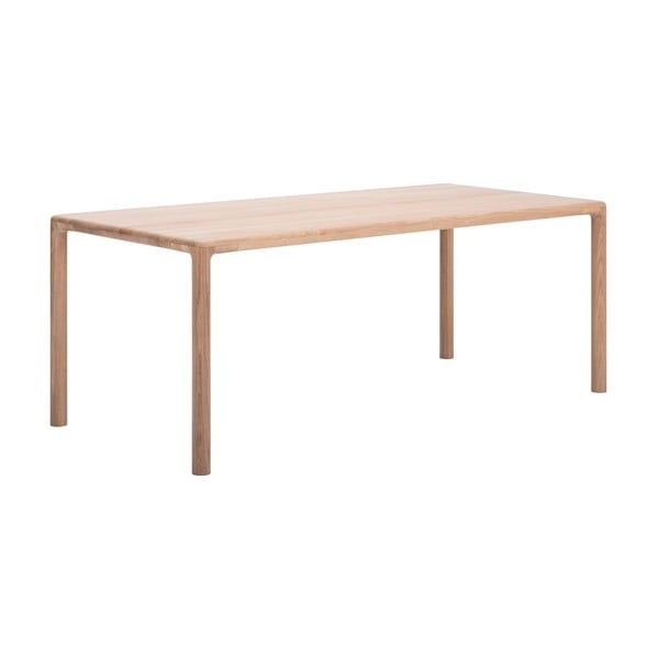 Jedilna miza iz masivnega hrasta 90x200 cm Derven – Gazzda