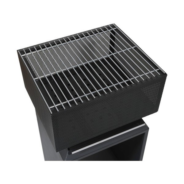 Ognjišče iz nerjavečega jekla Cube - Cattara-image-3