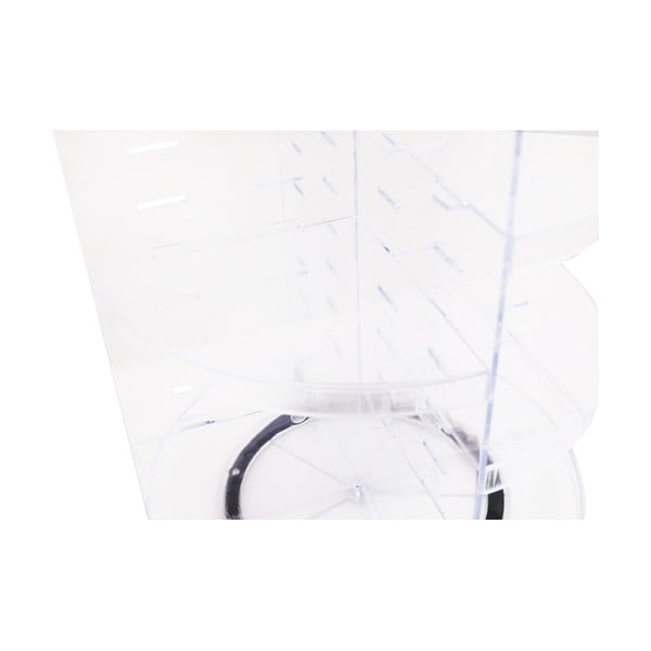 Vrtljiv prozoren plastični organizator za kozmetiko - Hermia-image-4