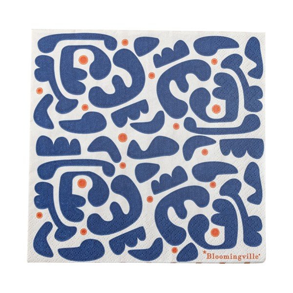 Papirnati prtički v kompletu 20 ks 33x33 cm Eviaya – Bloomingville-image-4