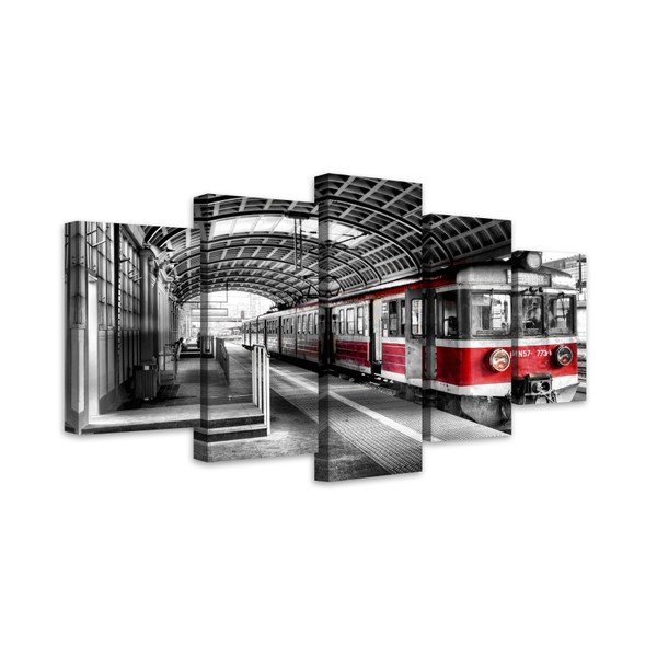 Večdelna slika Styler Pociag, 100 x 150 cm