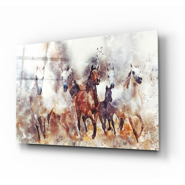 Steklena slika Insigne Horses II.