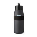 Črna plastična steklenica za vodo 500 ml Ellipse – Mepal