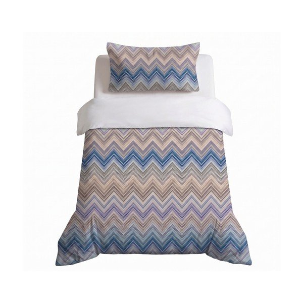 Modra enojna posteljnina 200x140 cm Margot  – Mijolnir