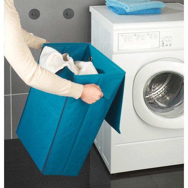 Wenko Turbo-Loc turkizni viseči koš za perilo, 46,3 l-image-4
