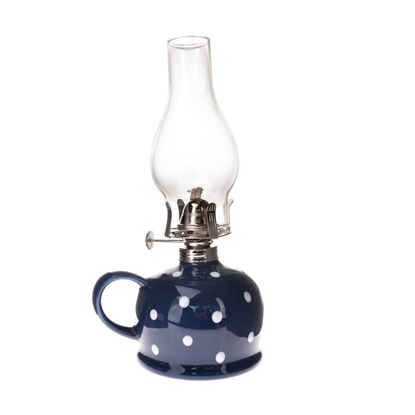 Keramična petrolejska svetilka (višina 28 cm) – Dakls