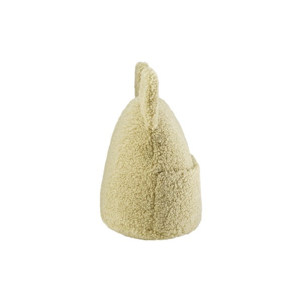 Zelena otroška blazina bouclé Teddy Pouch – Wigiwama-image-2