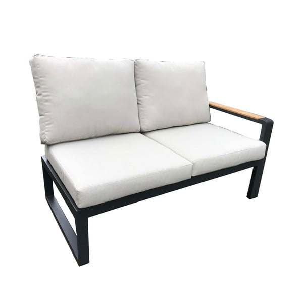 Siva aluminijasta vrtna garnitura za 5 oseb Rotterdam – Rojaplast-image-3