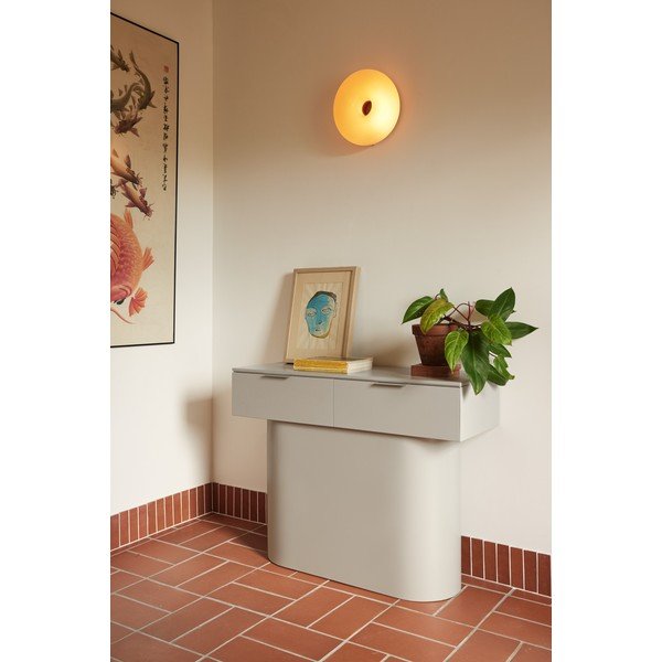 Bež stranska mizica 36x100 cm Totem – Teulat-image-1