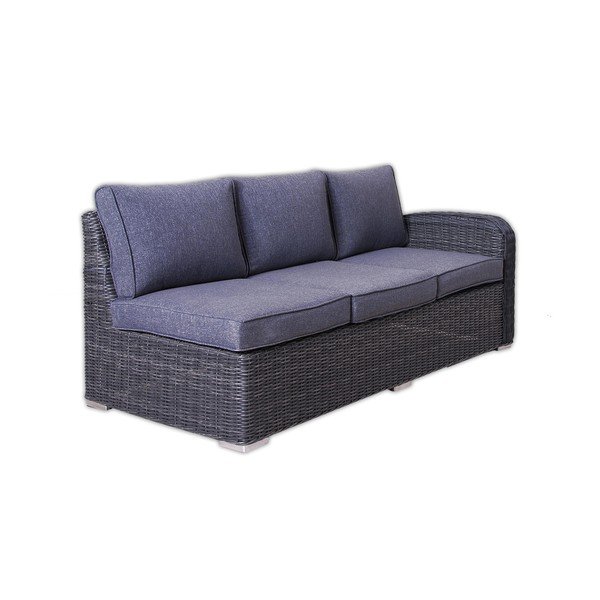 Siva vrtna garnitura iz umetnega ratana za 9 oseb Montreal - Rojaplast-image-4