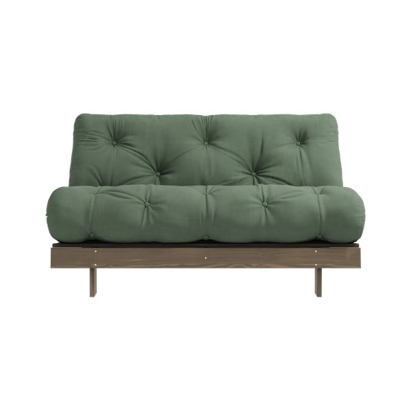 Zelena raztegljiva sedežna garnitura 140 cm Roots – Karup Design