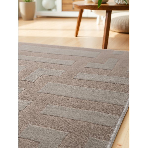 Bež tekač 80x240 cm Perles Onyx – Elle Decoration-image-3