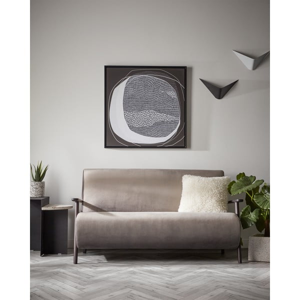 Bela kovinska stenska svetilka Ginebra - Kave Home-image-1