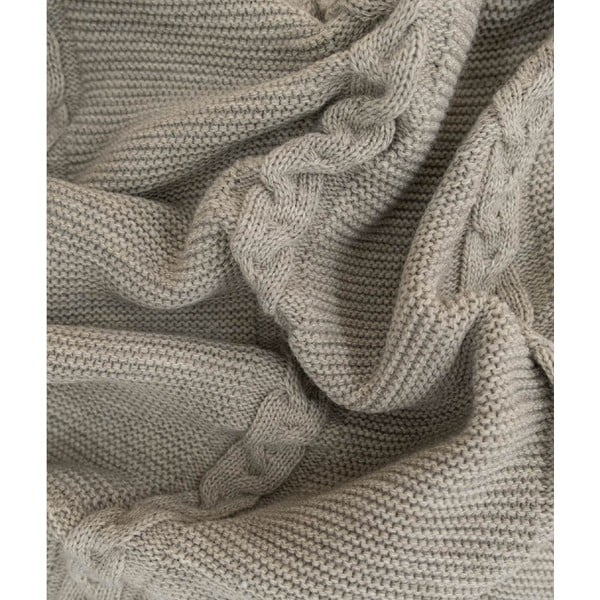 Bež pregrinjalo 200x220 cm Trenza – Oyo Concept-image-1