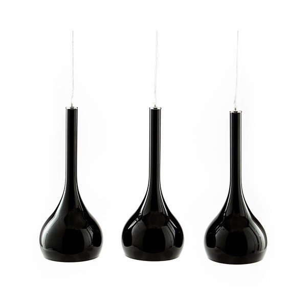 Črna stropna svetilka Tomasucci Lestenec Cups-image-1
