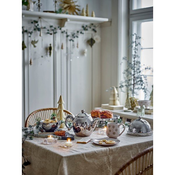 Platenj za torto iz kamenine Shine – Bloomingville-image-3