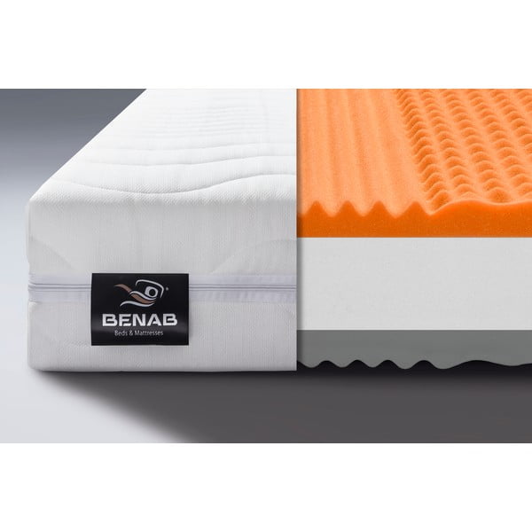 Trda/srednje trda obojestranska vzmetnica iz pene 90x200 cm Dreamy Balance – BENAB-image-1