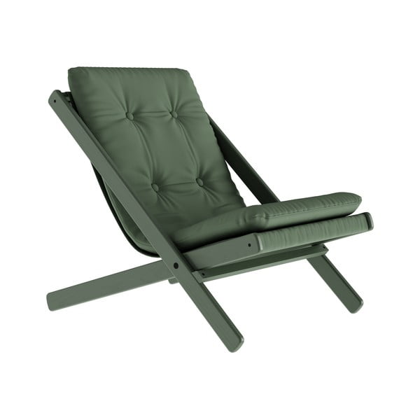 Zložljiv fotelj Karup Design Boogie Lawn Green/Olive Green