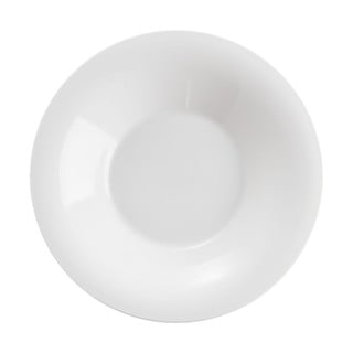 Bel globok krožnik Brandani Panna Montata, ø 22,5 cm