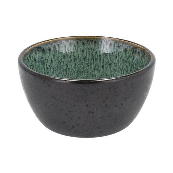 Zelena/črna skledica za juho/za solato iz kamenine 400 ml Gastro Black/Green – Bitz