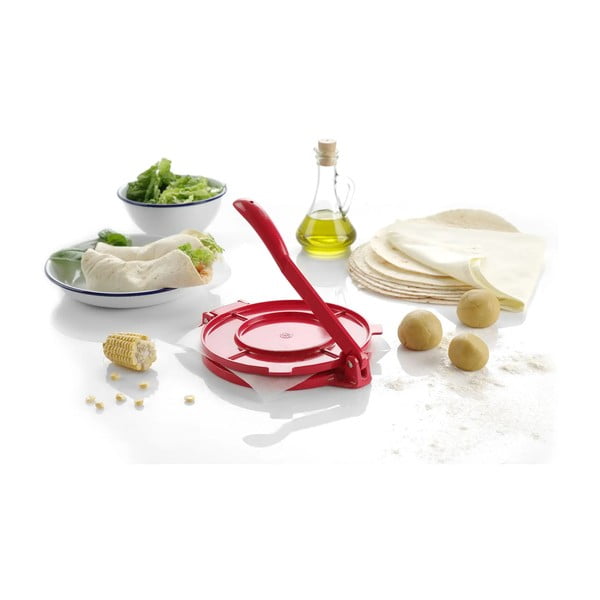 Rdeč stiskalnik za tortilje Hendi-image-4