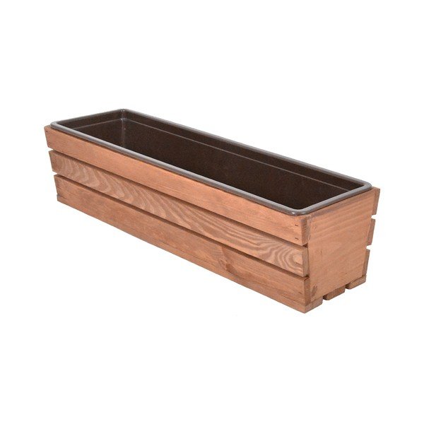 Leseno cvetlično korito 61 cm Modern – Rojaplast-image-1