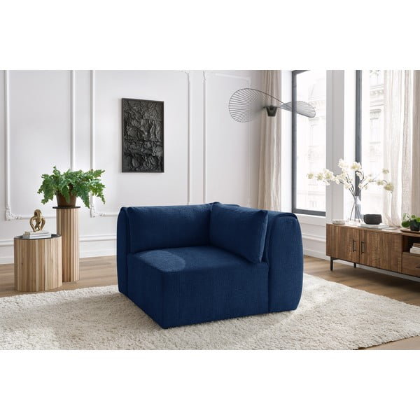 Temno moder modul za sedežno garnituro Jeanne – Bobochic Paris-image-1
