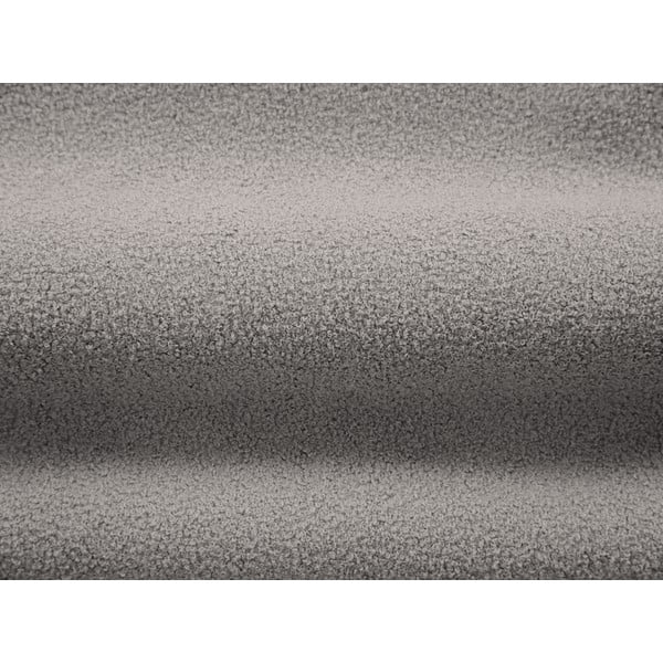 Svetlo siv fotelj iz tkanine bouclé Chuck – Micadoni Home-image-4