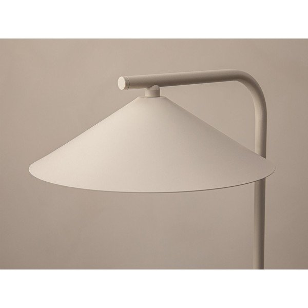 Kremno bela kovinska stoječa svetilka (višina 160 cm) Nocte – Micadoni -image-2