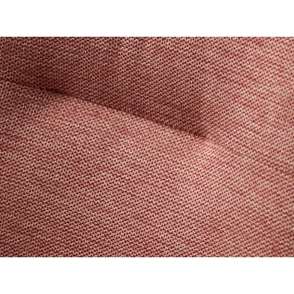 Rožnat oblazinjen jedilni stol z nasloni za roke Roxana – Unique Furniture-image-1