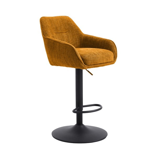 Oranžni barski stoli v kompletu 2 ks (višina sedeža 69 cm) Avola – Unique Furniture