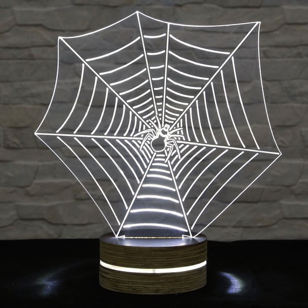 3D namizna svetilka Spider