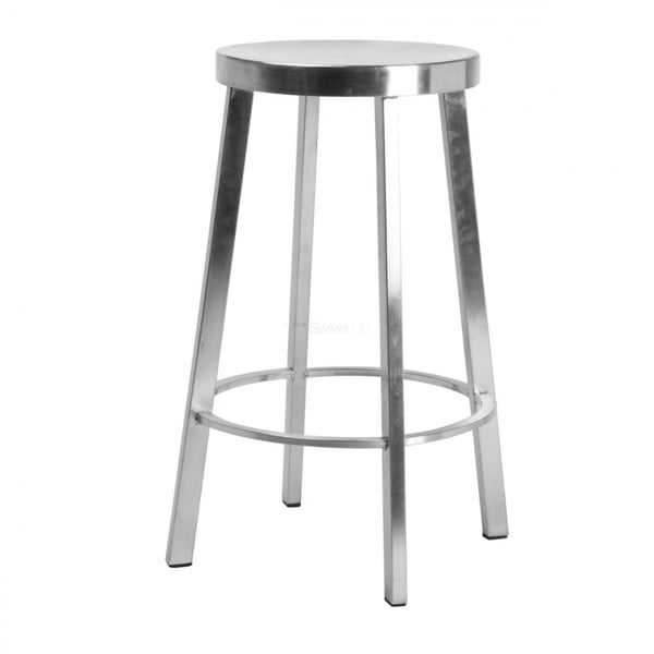 Aluminijast barski stol Magis Deja-vu, višina 66 cm