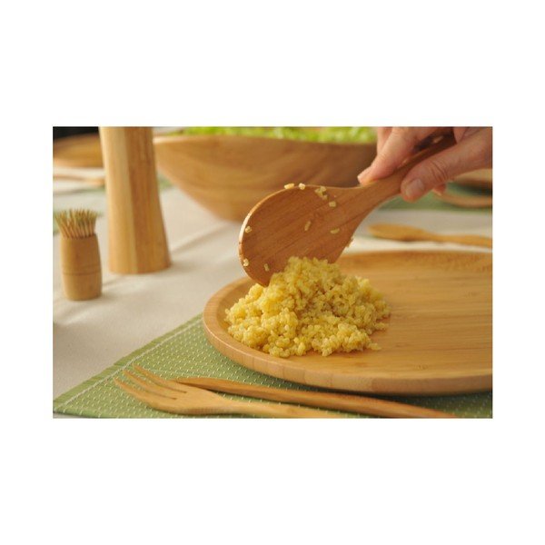 Bambusova žlica za testenine Bambum Fusilli-image-1