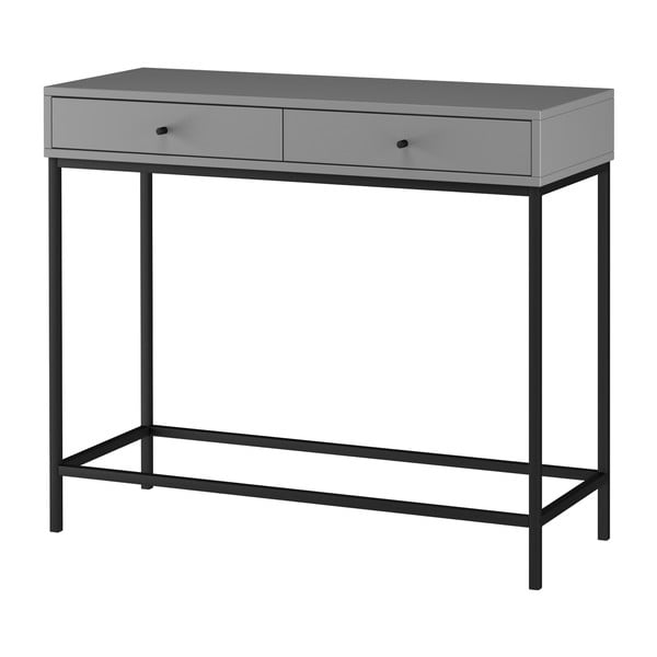 Siva stranska mizica 35x90 cm Celine – Støraa-image-1