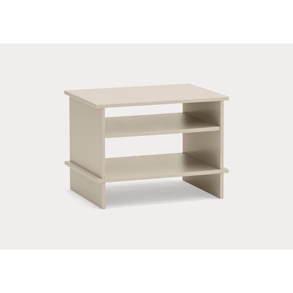 Kremno bela nočna omarica s policami Inari – Teulat-image-2