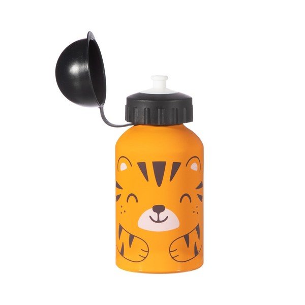 Oranžno-črna otroška steklenička za pitje Sass & Belle Tiger, 250 ml-image-1