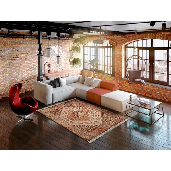 Oranžna preproga Universal Caucas Multi, 200 x 290 cm-image-1