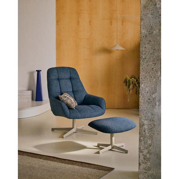 Prašno moder tabure Jaspe – Kave Home-image-4