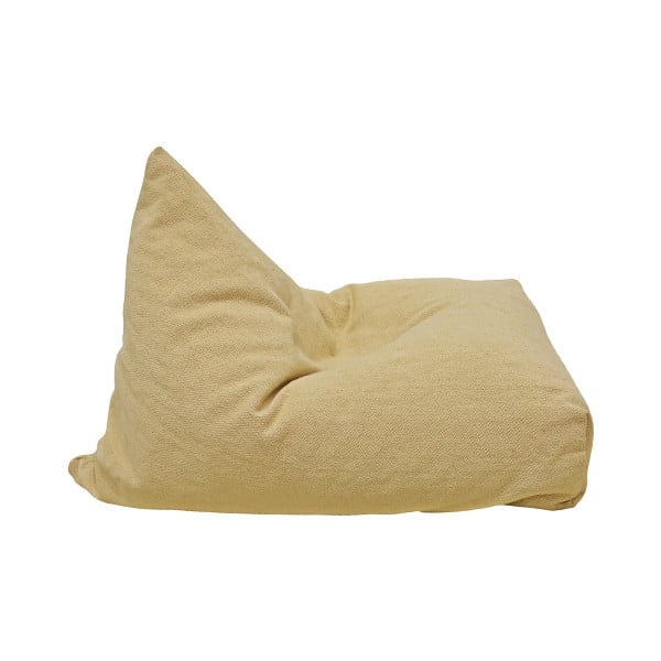 Svetlo rumena otroška vreča za sedenje Cleo Light Honey – Lorena Canals-image-4