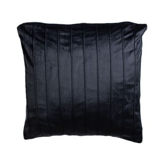 Črna okrasna blazina JAHU collections Stripe, 45 x 45 cm