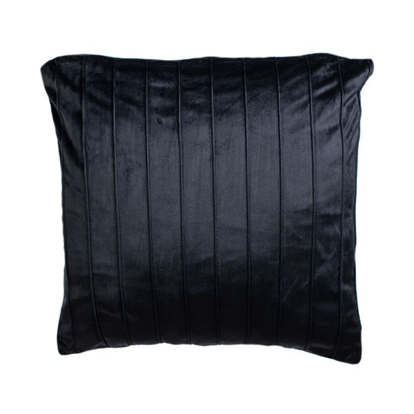 Črna okrasna blazina JAHU collections Stripe, 45 x 45 cm