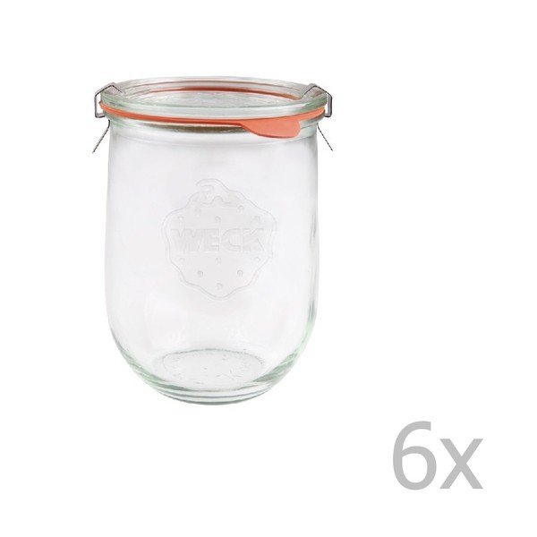 Komplet 6 kozarcev Weck Tulip, 1062 ml