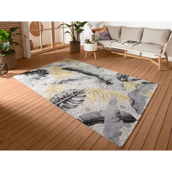 Rumena/siva zunanja preproga 80x165 cm Flair – Hanse Home-image-1