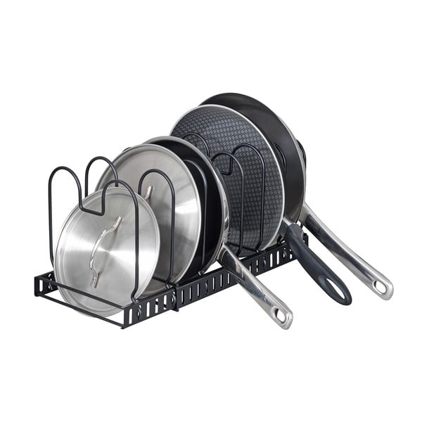 Črno stojalo za kuhinjske pripomočke Wenko Basic-image-2